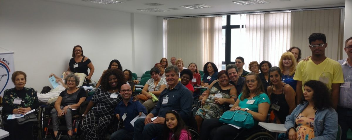 Participantes (31) do 6º Seminário Arquidiocesano da PCD do Rio de Janeiro. Local: Mitra Arquidiocesana .