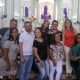 Surdos e intérpretes na 1ª Missa de Inauguração da Pastoral do Surdo em Campos, RJ. Catedral do Santíssimo Redentor.