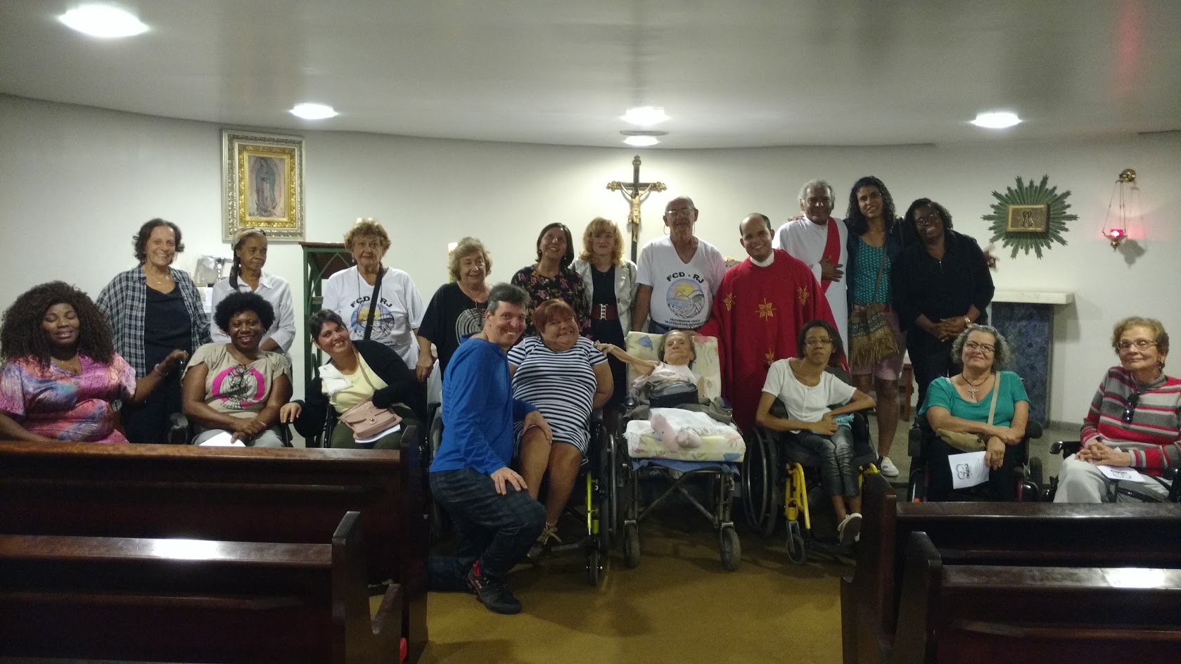 Missa Pascal do Fórum Permanente da Pessoa com Deficiência no dia 03 de maio às 19h na Capela da Mitra.