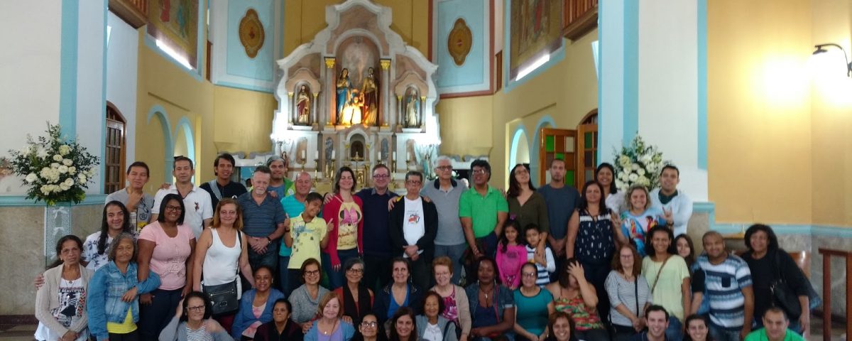 Foto Oficial dos participantes da Visita Missionária - Paróquia Nossa Senhora do Desterro - Campo Grande - Rio de Janeiro