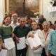 Da esquerda para direita: Lúcia, Antonia, Cesar, Jorge, Iinês, Doralice e sua amiga. Igreja de Nossa Senhora da Glória - Largo do Machado